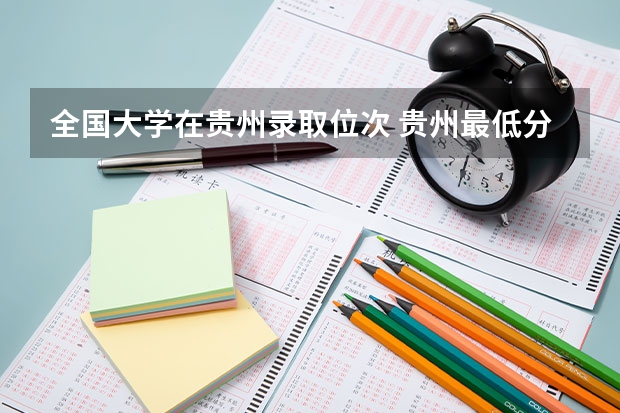 全国大学在贵州录取位次 贵州最低分二本大学-贵州分数最低的本科大学公办（文理科）