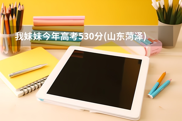 我妹妹今年高考530分(山东菏泽)，请问报考什么学校好呢？有什么好的专业吗？