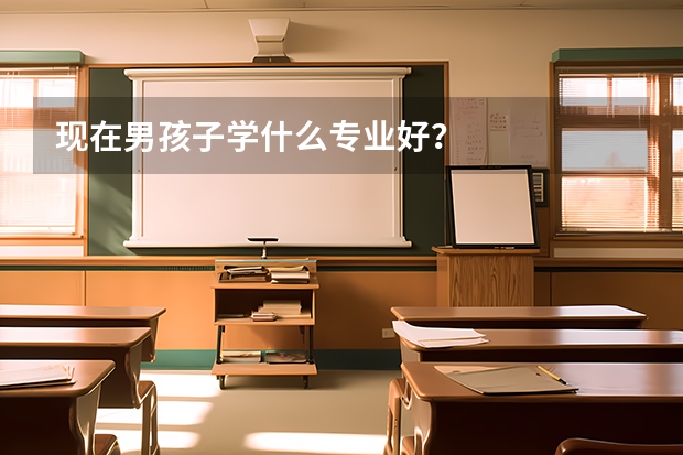 现在男孩子学什么专业好？