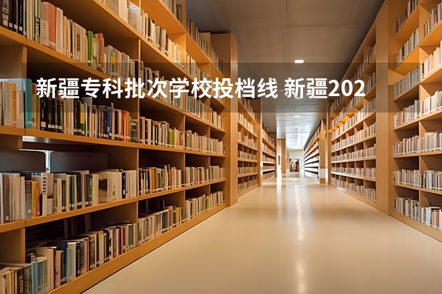 新疆专科批次学校投档线 新疆2023年投档线