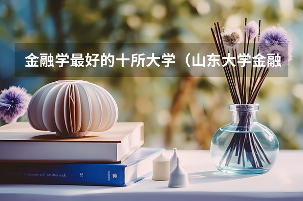 金融学最好的十所大学（山东大学金融专硕分数线）