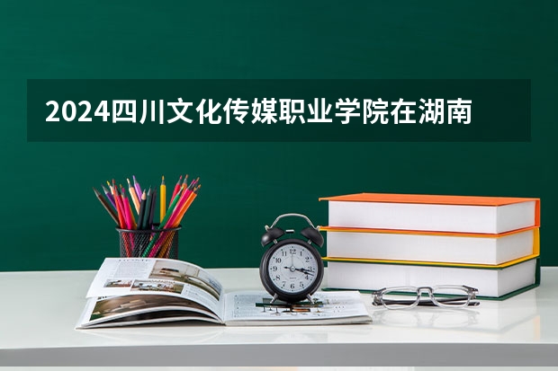 2024四川文化传媒职业学院在湖南高考招生计划介绍