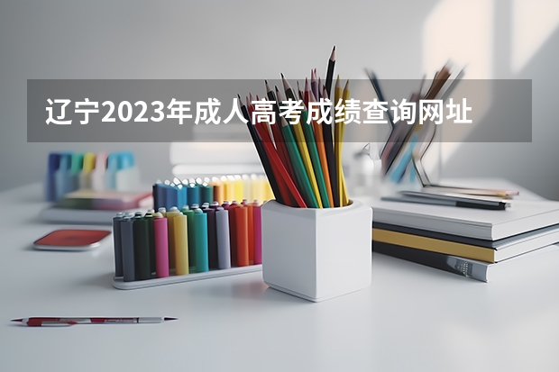 辽宁2023年成人高考成绩查询网址及入口是什么？