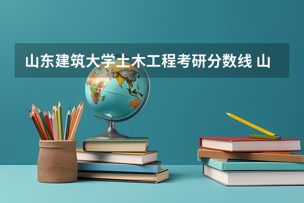 山东建筑大学土木工程考研分数线 山东工程职业技术大学美术生分数线