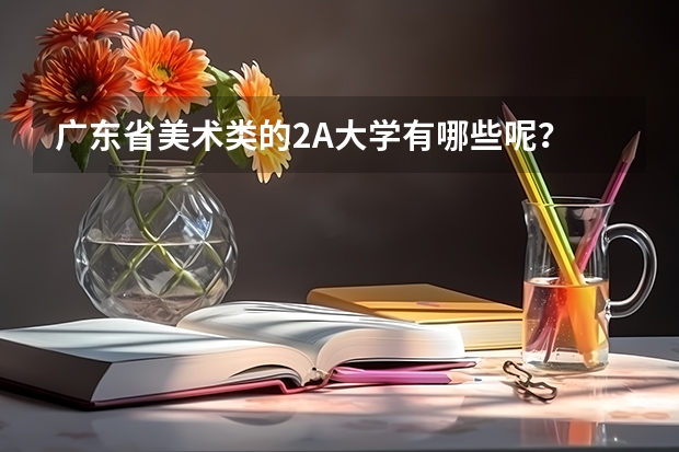 广东省美术类的2A大学有哪些呢？