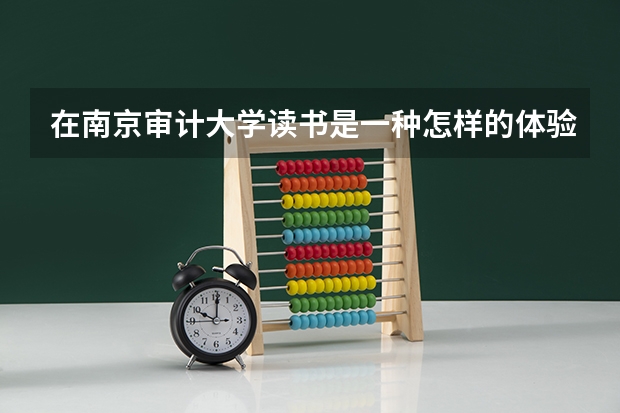 在南京审计大学读书是一种怎样的体验？（贵州财经大学审计专硕分数线）