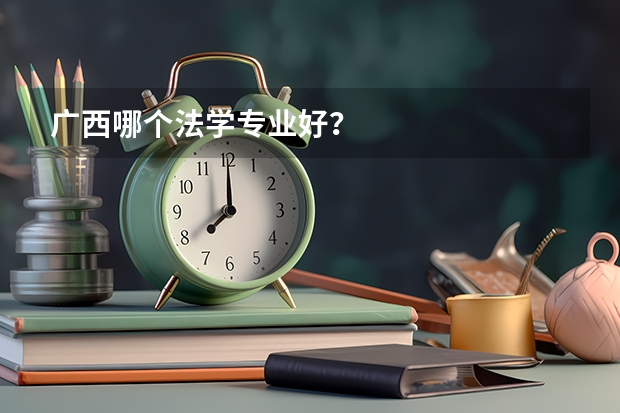 广西哪个法学专业好？