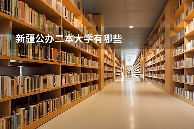 新疆公办二本大学有哪些