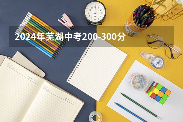 2024年芜湖中考200-300分读什么普高