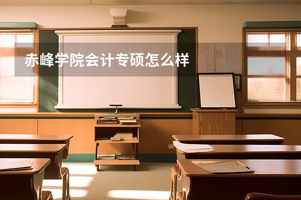 赤峰学院会计专硕怎么样