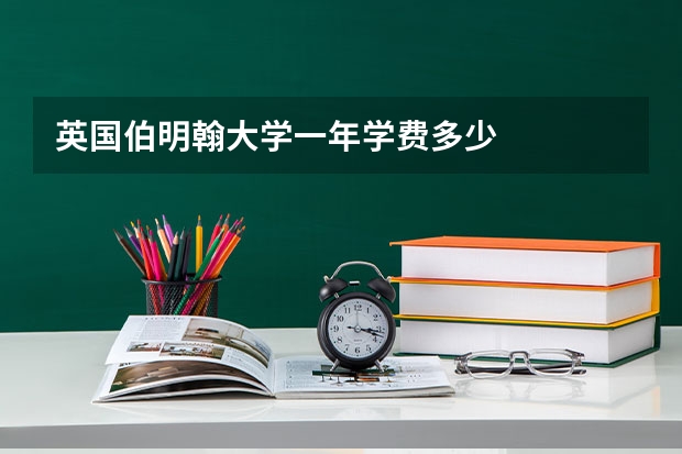 英国伯明翰大学一年学费多少