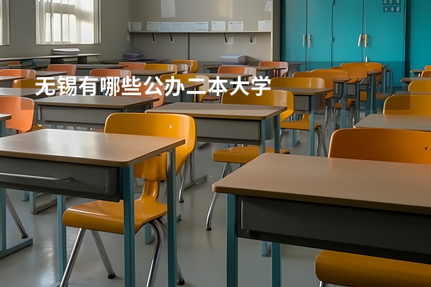 无锡有哪些公办二本大学